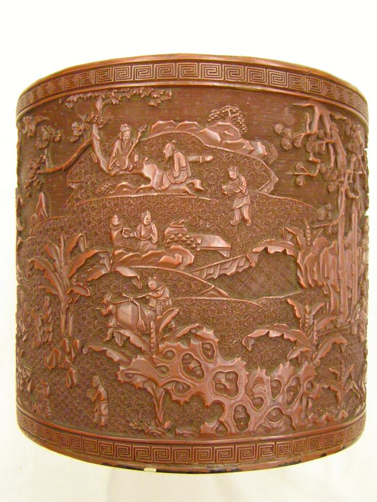 图片[4]-brush-pot; pot-stand BM-1964-1019.1-China Archive